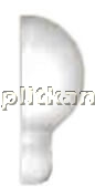 Cevica Plus Corner Mа Torelo White Zinc Угловой элемент 3х5 см