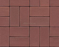 Westerwalder Klinker Тротуарная брусчатка PK03 Naturrot 20х10х4 см