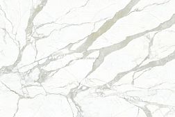 Zodiac Ceramica Calacatta Bianco Белый Глянцевый Керамогранит 120x270 см