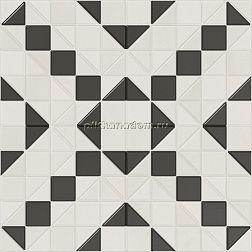 Wow Tesserae Like B&W Черно-белый Матовый Керамогранит 28x28 см
