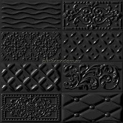 Vives Rivoli Raspail Negro Декор 10x20 см