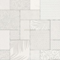 Kerama Marazzi Тассо HGD-A572-17x-11037R Белое Обрезной Панно 60x60 см