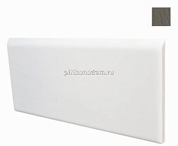 Equipe Masia 21486 Bullnose Gris Oscuro Crackle Бордюр 7,5x15 см
