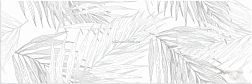 Emtile Avila Deco Leaves Белый Матовый Декор 20x60 см