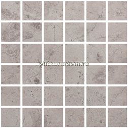 Seranit Fibre Grey Полированная Мозаика 5х5 30х30 см