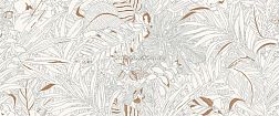 Marca Corona Mirabilia J144 Coral Jungle Белая Матовая Настенная плитка 50x120 см