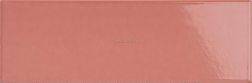 Harmony Crayon Coral Красная Глянцевая Настенная плитка 10x30 см