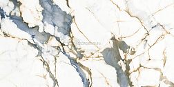 Italica Andes Blanco Gold Blue Polished Белый Полированный Керамогранит 60х120 см