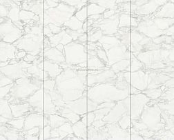 Zodiac Ceramica Statuario Venato Белый Глянцевый Керамогранит 80x260 см