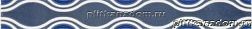 Paradyz Vivian Blue Fala Бордюр 4,8х40 см