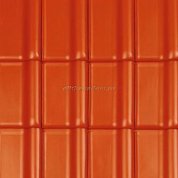 Laumans Tiefa XL Черепица рядная Nr. 14 Rot  Натуральный Ангоб 42х28 см