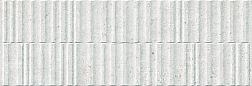 Peronda Manhattan Silver Wavy SP R Серая Структурированная Ректифицированная Настенная плитка 33,3х100 см