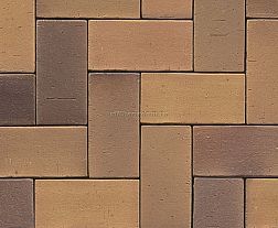 Westerwalder Klinker Тротуарная брусчатка PK08S Lachsrot Spezial 20х10х5,2 см