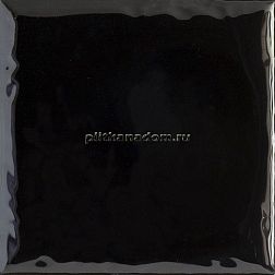 Paradyz Tamoe Ondulato Nero Плитка настенная 9,8x9,8 см