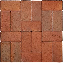 Westerwalder Klinker Тротуарная брусчатка WK0452 20х10х5,2 см