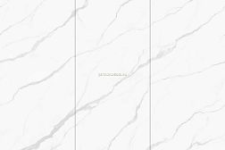 Zodiac Ceramica Ariston White Белый Глянцевый Керамогранит 120x240 см