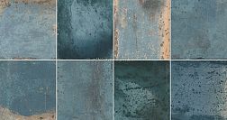 Geotiles Provence Blue Синяя Глянцевая Настенная плитка 31,6x60 см