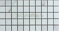 Eletto Ceramica Calacatta Light Белая Матовая Мозаика 15х30 (3х3) см