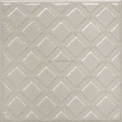 Kerama Marazzi Бахия Декор 1 серый светлый глянцевый 9,8x9,8 см