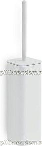 Gedy Outline, настенный металлический ерш, белый матовый, 3233/03(22)