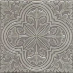 Kerama Marazzi Фес KMD3STA006BN Декор серый 15x15 см
