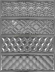 Heralgi Garden Dec Geometry PVD Plata Декор 10х30 см