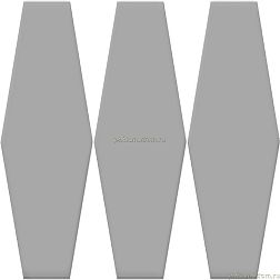 Oset Versalles Hex Grey Серый Матовый Керамогранит 20x24 см