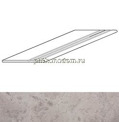 Seranit Fibre Grey Полированная Ступень с насечками 30х120 см