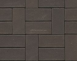 Westerwalder Klinker Тротуарная брусчатка PK05 Eisenschmelz Schw 20х10х4 см