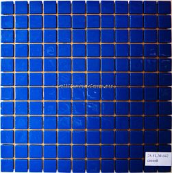 MVAPrintMosaic Мозаика стеклянная Моно 25FL-M-042 Синий 31,5х31,5 см